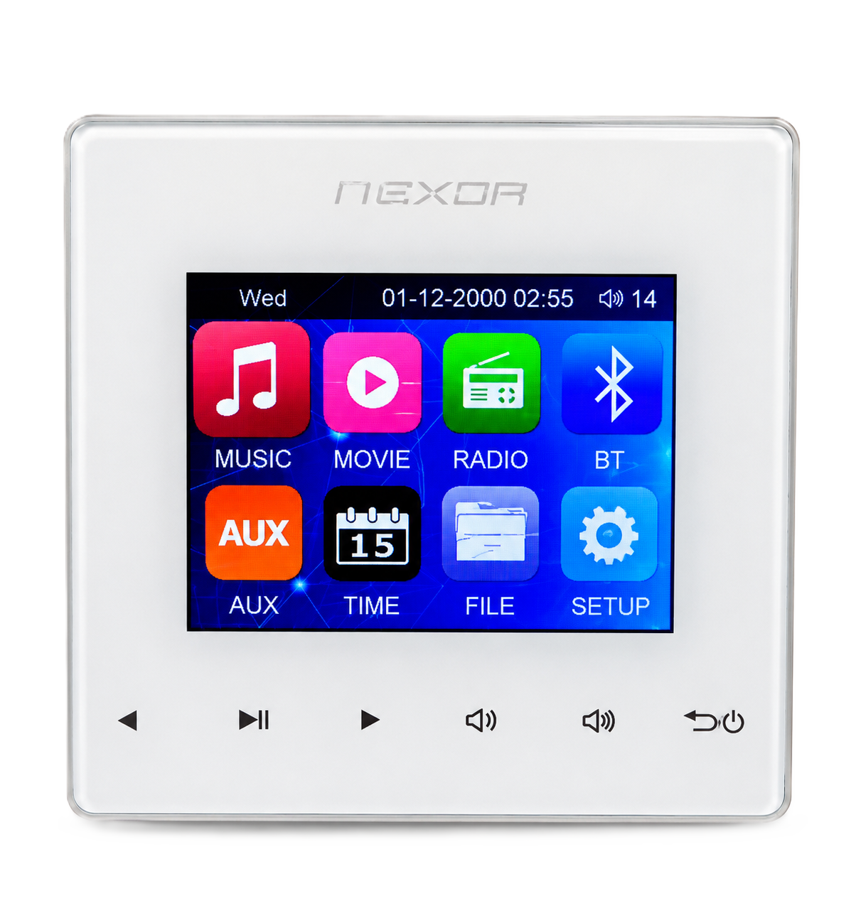 آمپلی‌فایر کنترل موسیقی دیواری NEXOR NS225